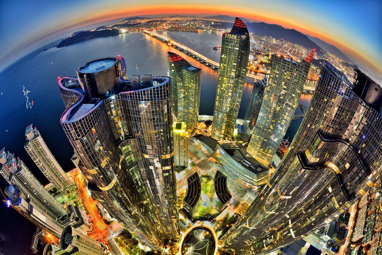 Haeundae Ocean Bridge Penthouse Apartment Busan Ngoại thất bức ảnh
